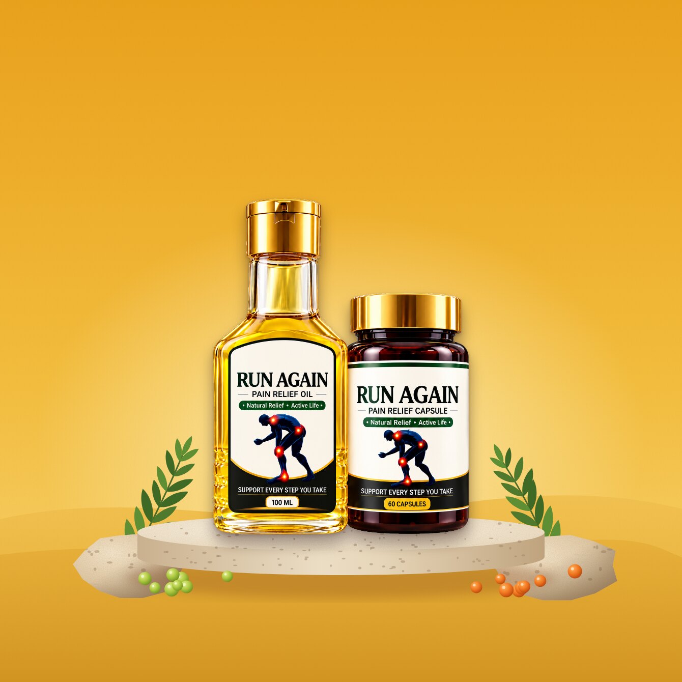 Run Again Joint Pain Relief Combo