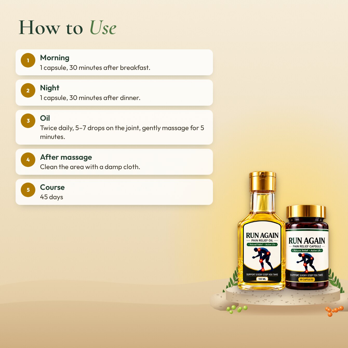 Run Again Joint Pain Relief Combo — photo 4