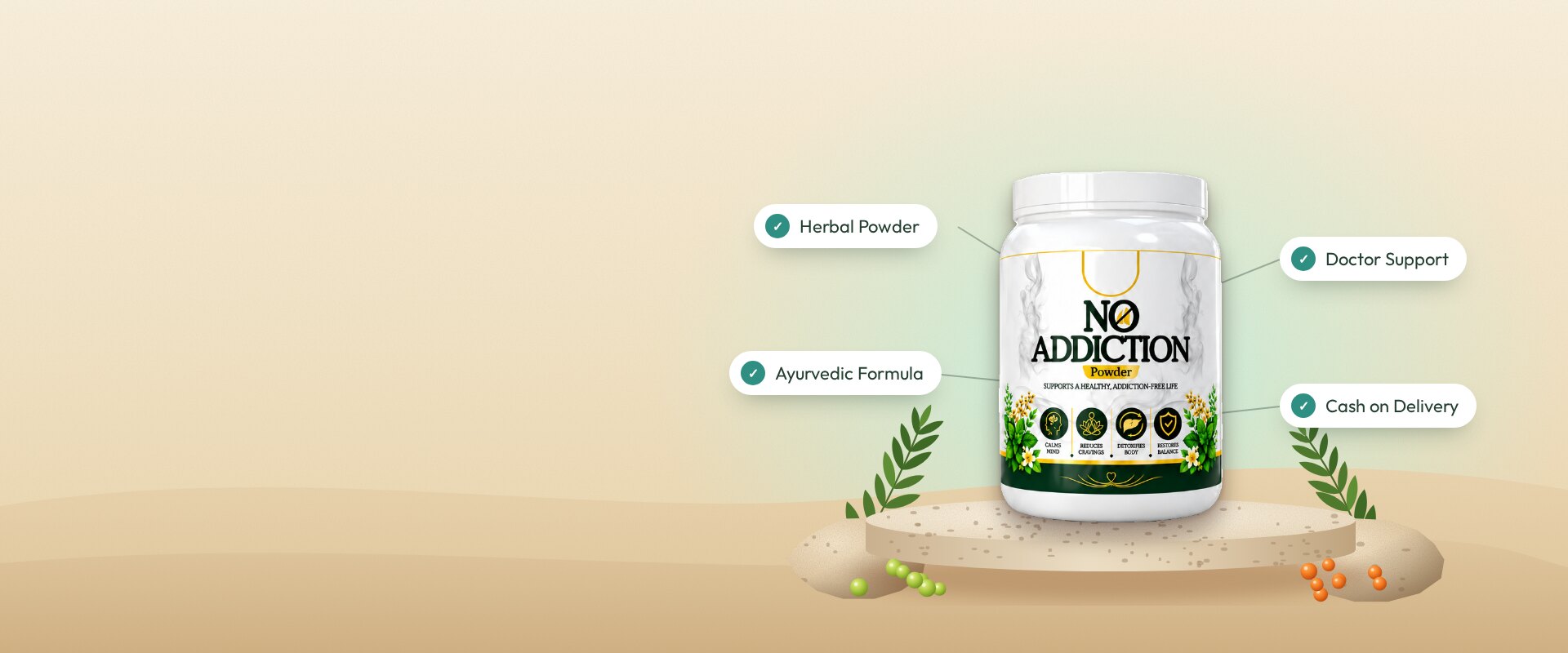 No Addiction Powder